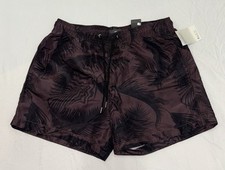 H M PATTERNED SWIM TRUNKS SHORTS SIZE LARGE