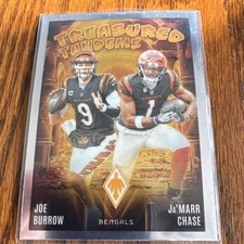 2024 Panini Phoenix - Treasured Tandems Joe Burrow, Ja'Marr Chase #TT-CIN