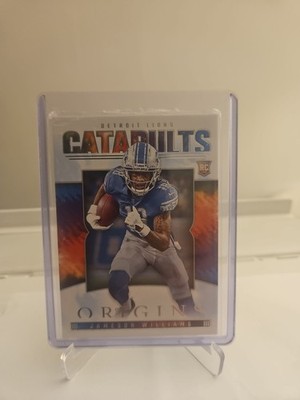 2022 Panini Origins Catapults Jameson Williams #Cat-24 (RC) NFL Card Lions