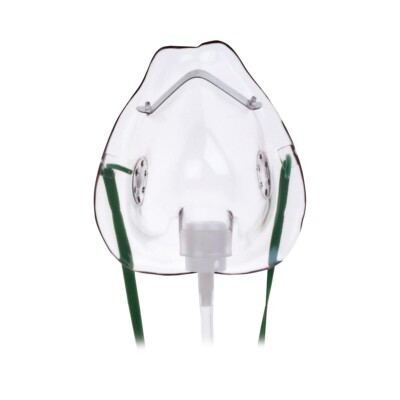Soft Facemask Oxygen Medium Concentration W/Standard 7ft tubing 