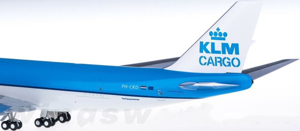 1:200 35CM Hogan KLM CARGO BOEING 747-400ERF Passenger Plane ABS