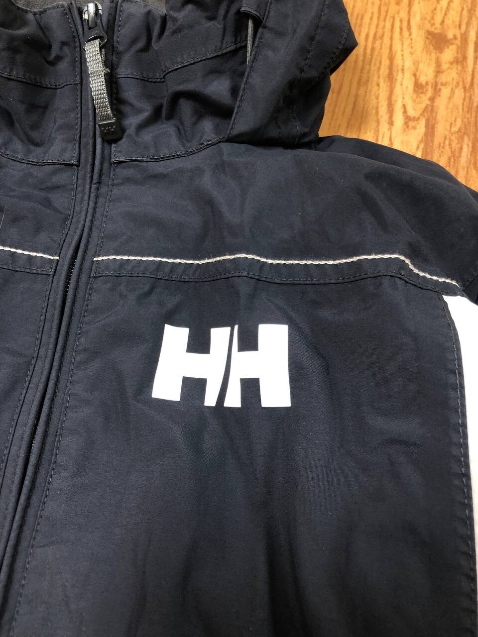 Helly Hansen Black Rain Jacket Waterproof Windpro… - image 2