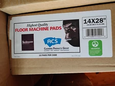 (10) ACS Gorilla Cleaning Pad 14x28 Highest Quality Floor Machine Pads