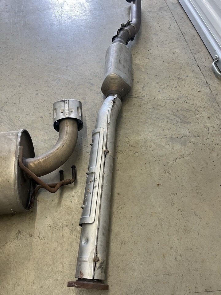 Mitsubishi Evo X FACTORY OEM Catback Exhaust (20082015) OEM eBay