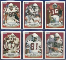 1990 FLEER PHOENIX CARDINALS TEAM SET (12) PACK FRESH - ROY GREEN, J.T. SMITH