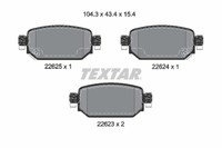 BremsbelÄGe Mazda T. CX-3 1.8-2.0 18-