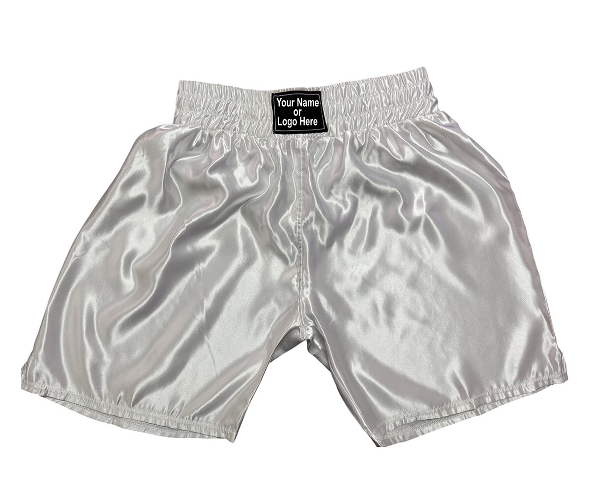 PERSONALISED BOXING SHORTS PLAIN Training Sports Shorts