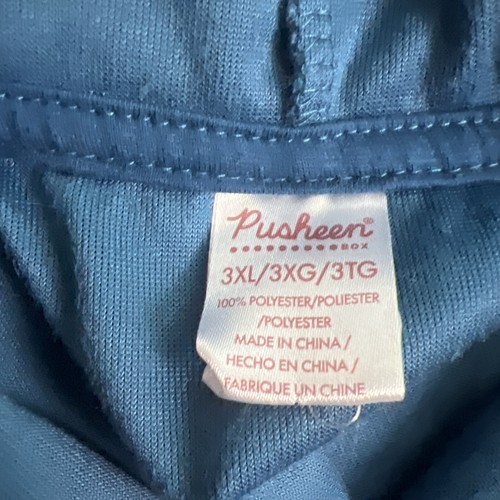 Pusheen Cat Cosmic Blue Moon Velour Sweatshirt Pullover Hoodie 3XL *see Descrip* - Picture 5 of 9
