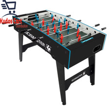 Kickmaster 4Ft (1.2M) Quick Fold Football Table Kids Family Game Play Fun Indoor