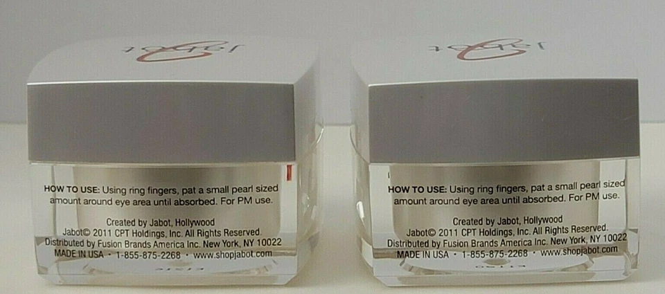 2 pk Jabot Overnight Sensation Crema de Ojos Instant Success 0.6 fl oz UNBOX Foto 3 de 4