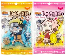 AFG Konpeito Naruto Shippuden Sugar Candy Sakura Japan Pineapple Cider 2.46 oz