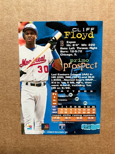 1994 Stadium Club RARE MEMBERS ONLY Factory Set Pick From 200 Players $1 - $5 Ea - Picture 61 of 503
