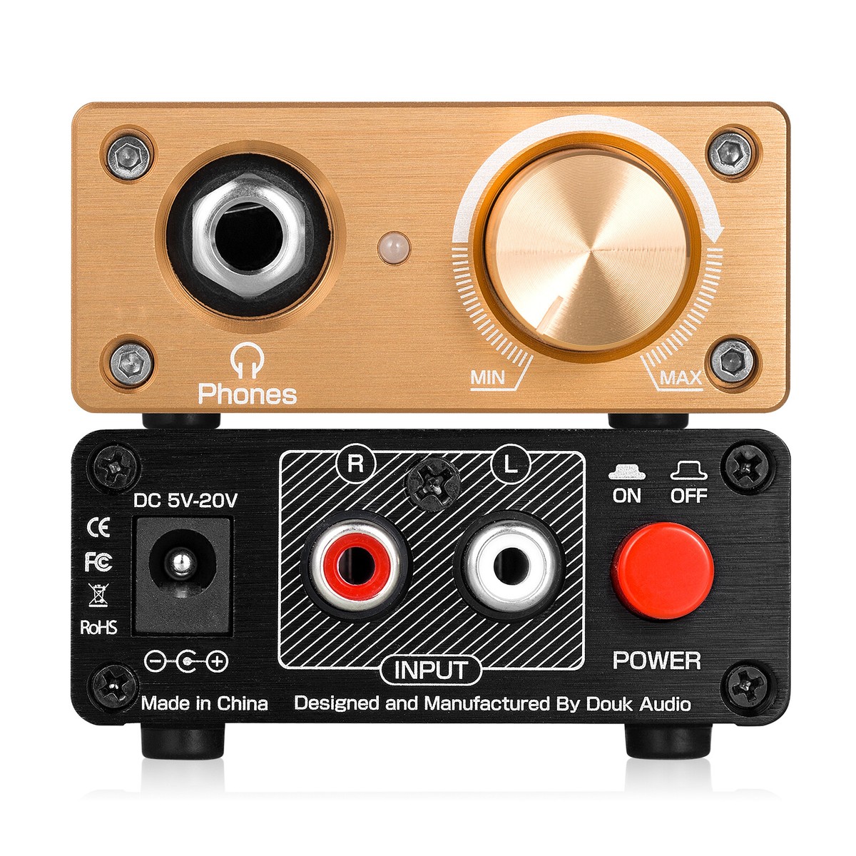 Douk Audio U3 Mini Class A hoofdtelefoonversterker stereo hoofdtelefoon