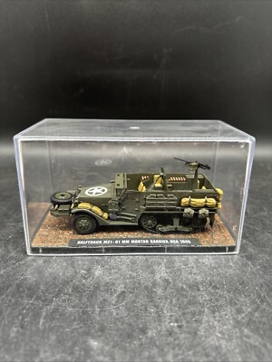 Atlas Verlag Fertigmodell Halftrack M21-81 MM Mortar Carrier, USA 1945 E.15 T