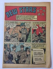 1945 cartoon page ~ GENERAL DOUGLAS MacARTHUR ~ New Five Star Generals