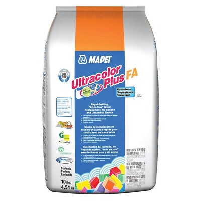 MAPEI Ultracolor Plus FA Powder Grout - 10LB/Bag - (09 Gray)