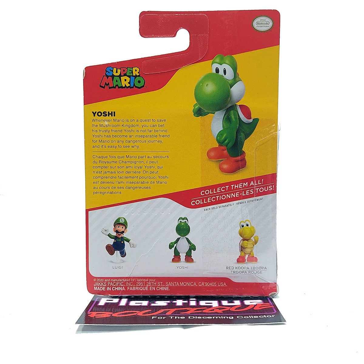 World Of Nintendo Yoshi Standing 2.5 SUPER MARIO BROTHERS