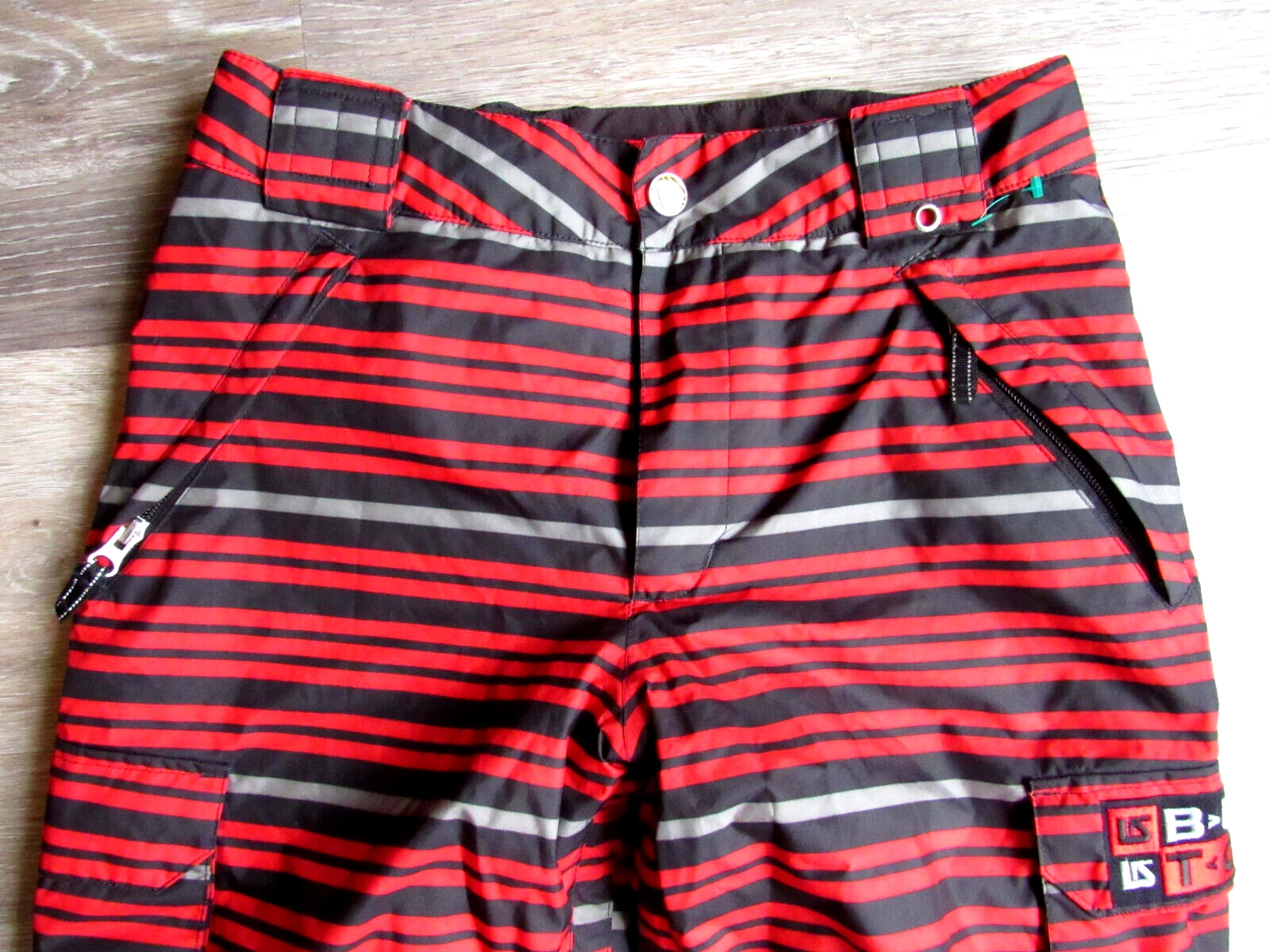 burton exile cargo dryride stripes ski snowboard pants