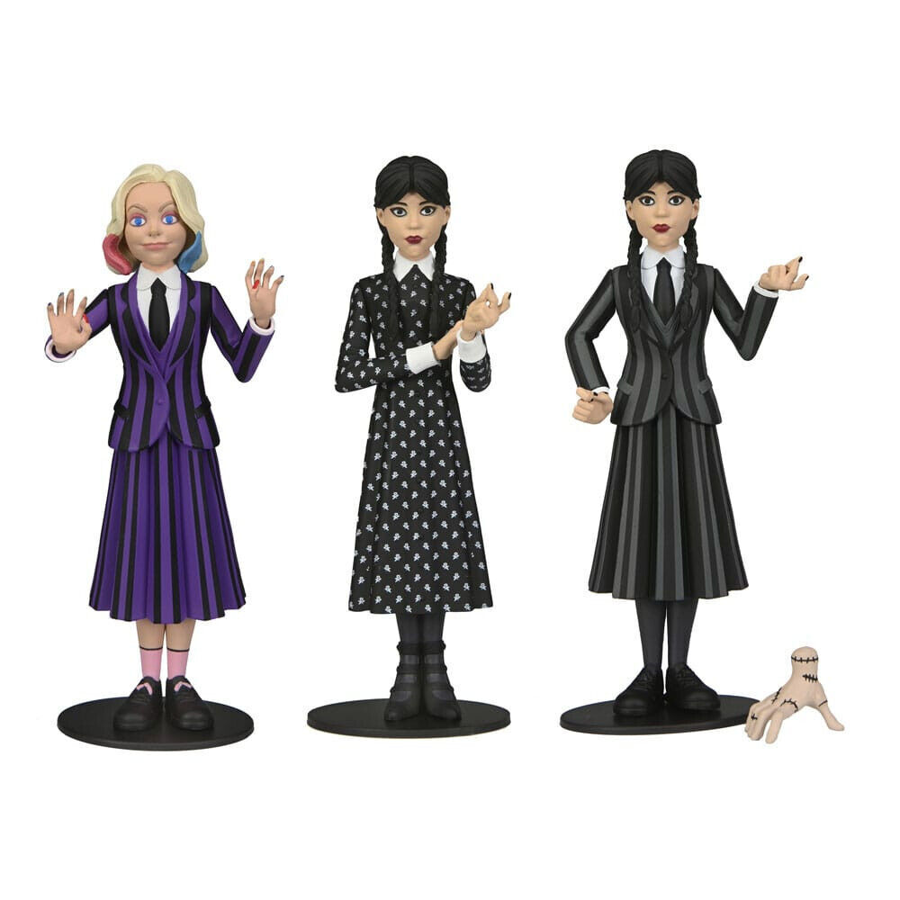 Neca Wednesday Toony Terrors 2 X Wednesday Addams & Enid 2F