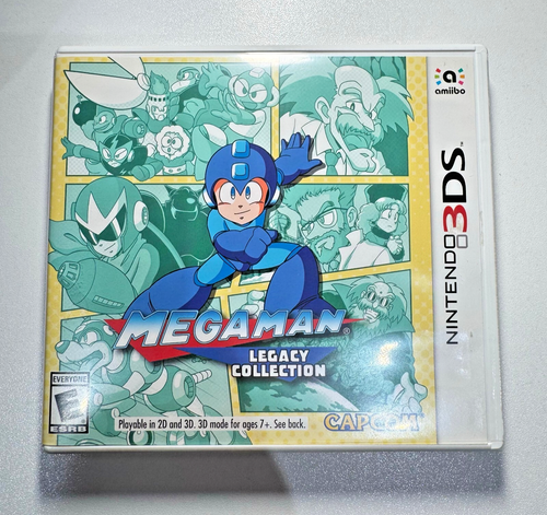 Nintendo 3DS - Megaman Legacy Collection ESRB