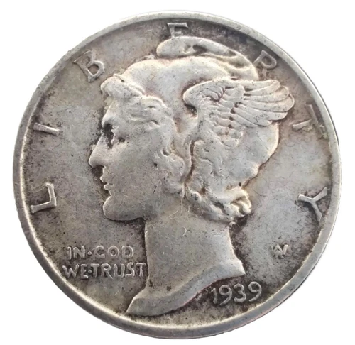 1939-P Mercury Silver Dime Good “Best Value On eBay” Free Shipping W/ Tracking