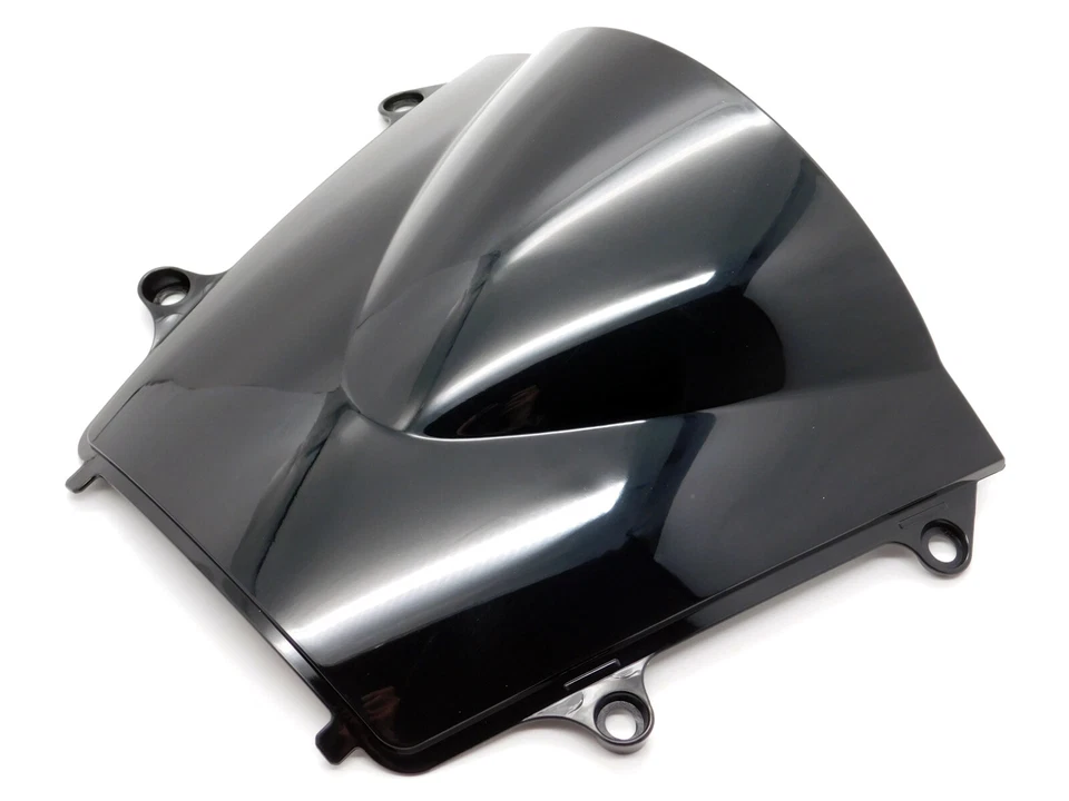 Parabrisas ABS negro doble burbuja para Honda CBR600RR 2013-2024 Foto 4 de 4