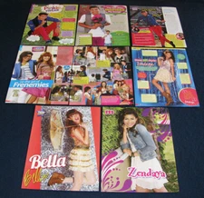Bella Thorne Zendaya Roshon 24 Full page clippings Pinup Articles Lot G562