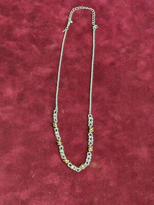 1980s SAQ 17in Necklace W/3in Extention