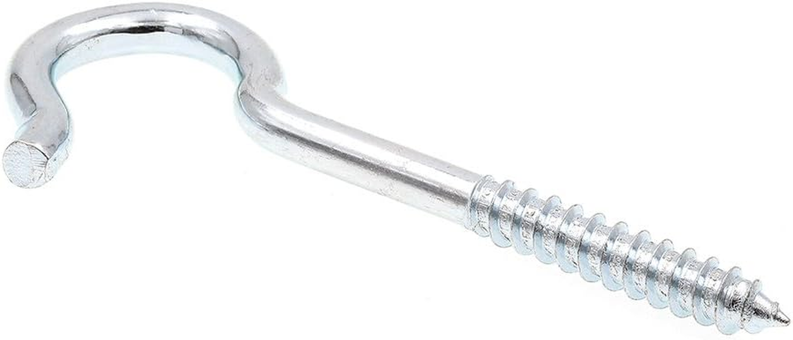Prime-Line 3/8 x 4-7/8 Zinc Plated Steel Lag Screw Hook 9068872