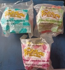 MCDONALD'S THE FLINTSTONES 1993 LOT OF 3 SEALED