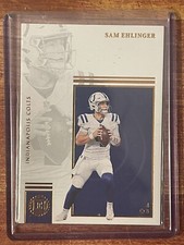 2022 Panini Encased #6 Sam Ehlinger Base Colts