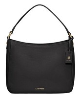 Lazarotti Bologna Leather Hobo Schultertasche Tasche Black Schwarz Neu