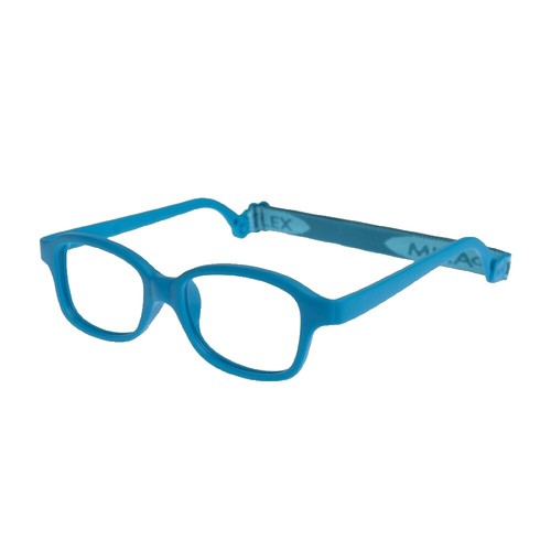 Converse CV5019Y Eyeglasses Crystal Obsidian/Blue Square  display picture 2