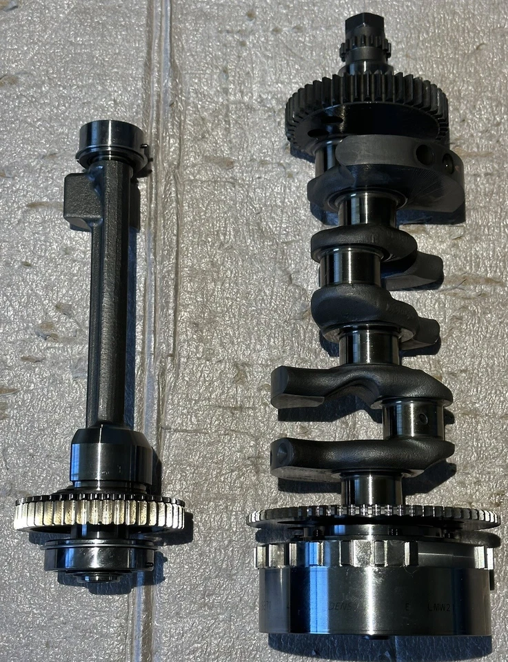 Volante de manivela de cigüeñal Triumph Daytona 675 675R 2013 2014 2015 2016 2017 OEM Foto 3 de 4