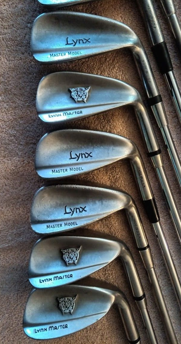 TZ GOLF - VINTAGE LYNX Master MEN'S Golf Set - 10 Irons, 2