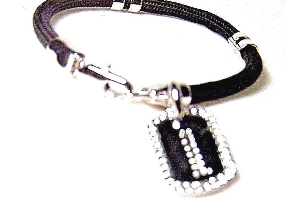 WOMEN WARRIORS BY STELLA VALLE BLACK PLATINUM PLATED