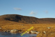 Photo 6x4 Frozen pool north of Cnoc Breac Gamhainn View towards Beinn Tar c2012