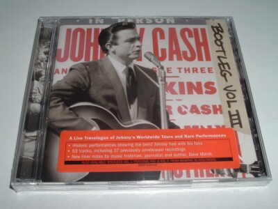 JOHNNY CASH - BOOTLEG VOL III: LIVE AROUND THE WORLD - 2 x CD Album (2011)
