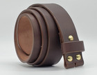Made in USA - Replacement Leather Belt Strap - Custom Size, Custom Width