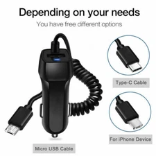 USB Port Fast Car Charger Adapter For iPhone 15 Pro Max/ 16 17 Plus Pro Max New