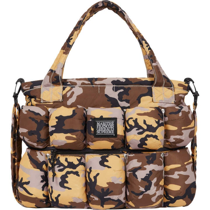 Sac fourre tout camouflage Supreme Marithe François Girbaud Pokachu