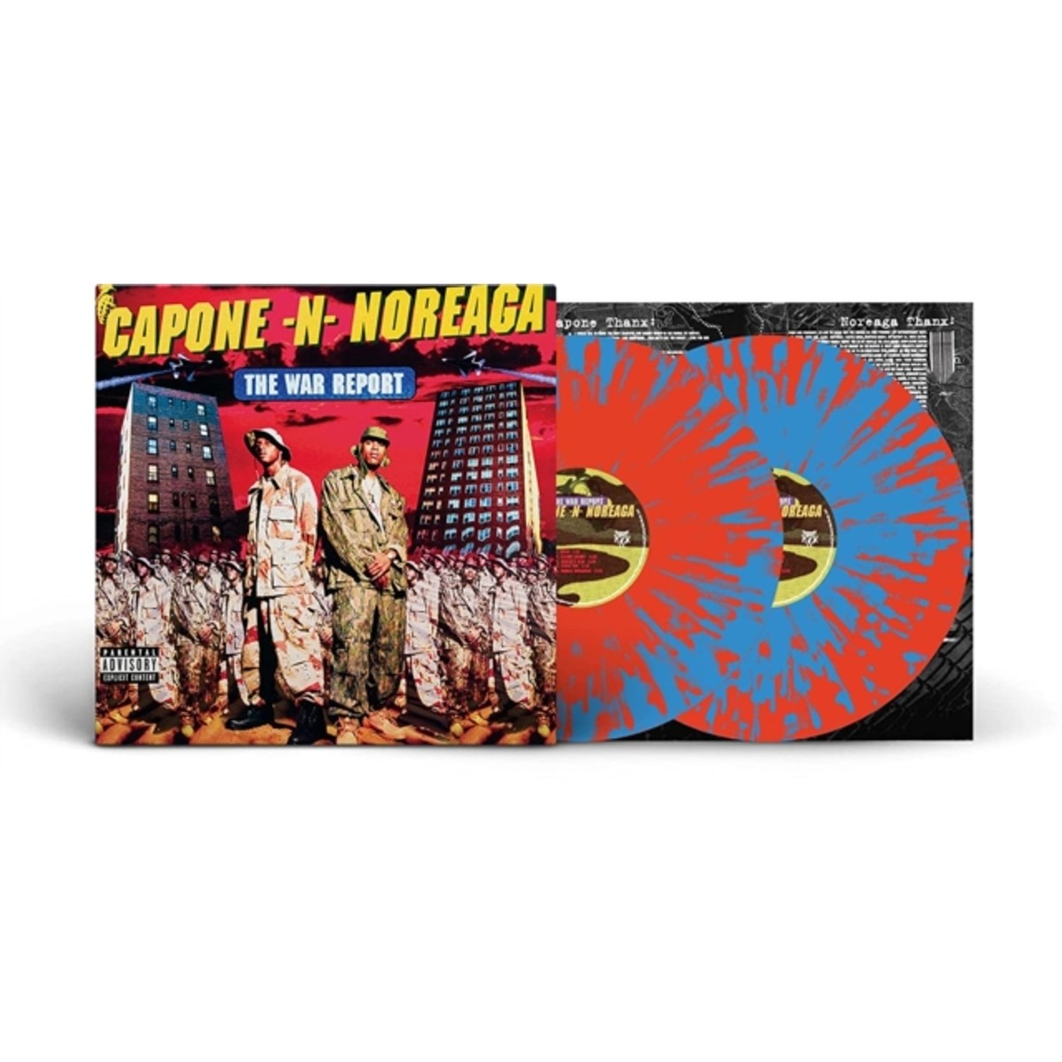 CAPONE-N-NOREAGA WAR REPORT 2LPレコード CAPONE-N-NOREAGA - THE WAR REPORT - 2LP - TOMMY BOY RECORDS
