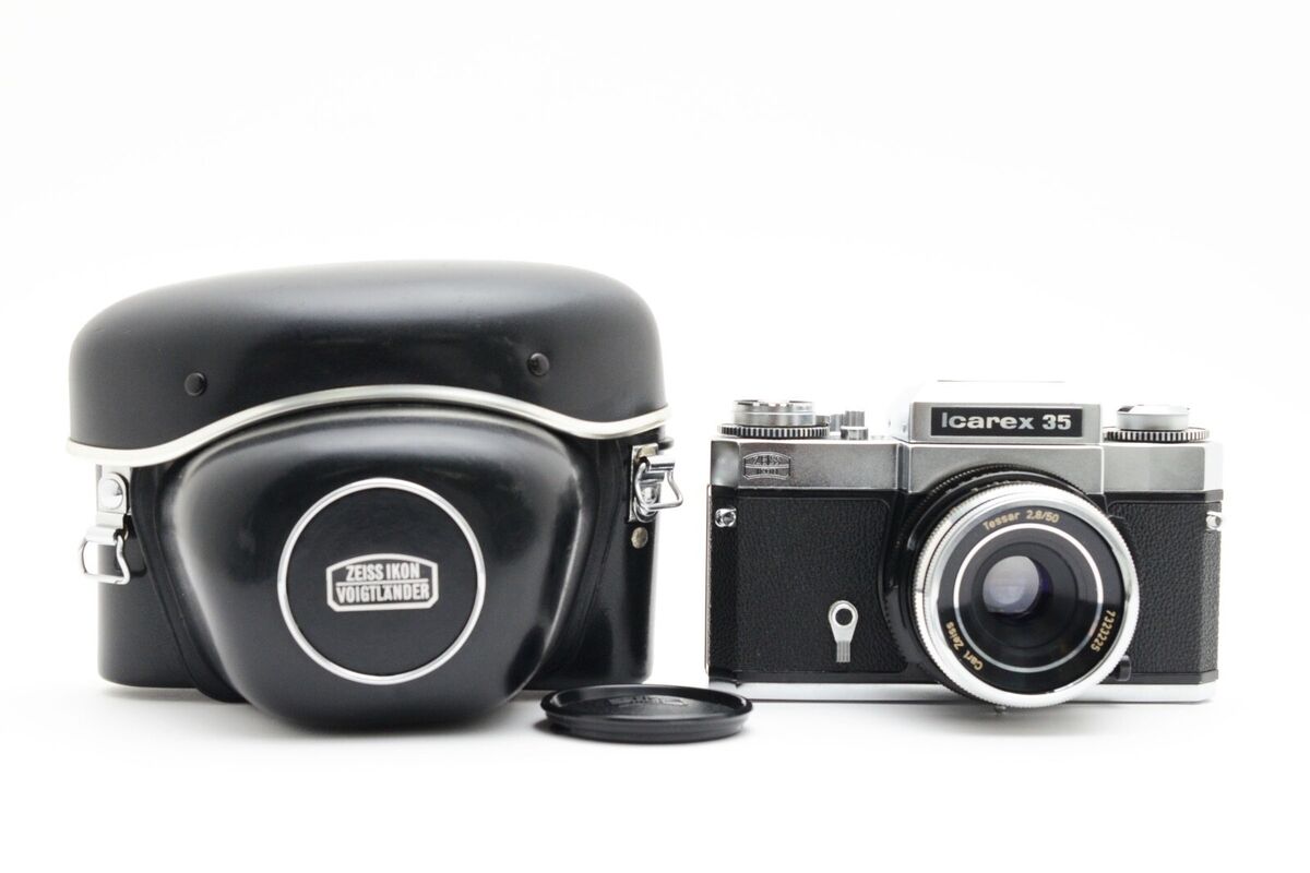 MINT w CASE 】 Zeiss Ikon Icarex 35 Waist Finder Tessar 50mm MINT w CASE 】 Zeiss Ikon Icarex 35 Waist Finder Tessar 50mm