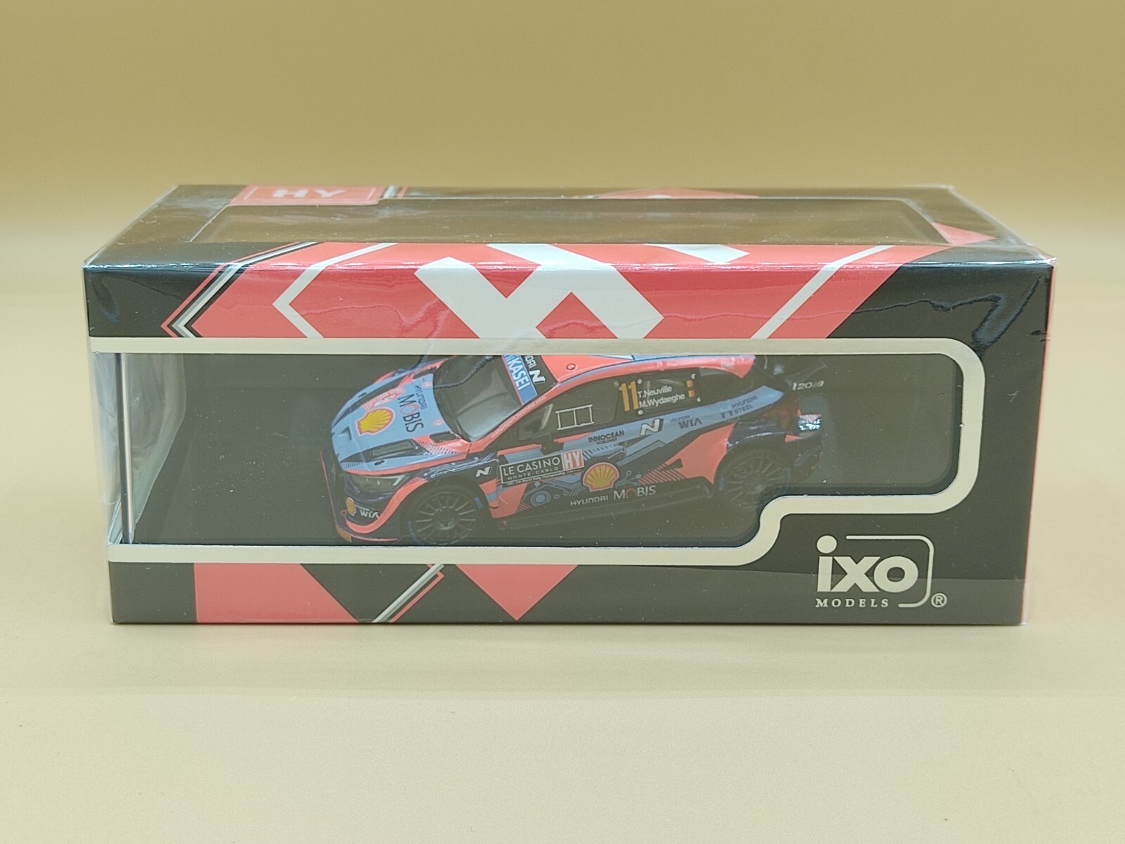 Hyundai i20 N Rally1 Neuville IXO RAM835 1/43 : Miniature WRC Ultra Fidèle sans Défaut de Peinture
