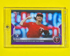 2022 MLB Topps Now Joe Ryan Rookie Card PURPLE PARALLEL 1/25 SSP Twins #896 RC