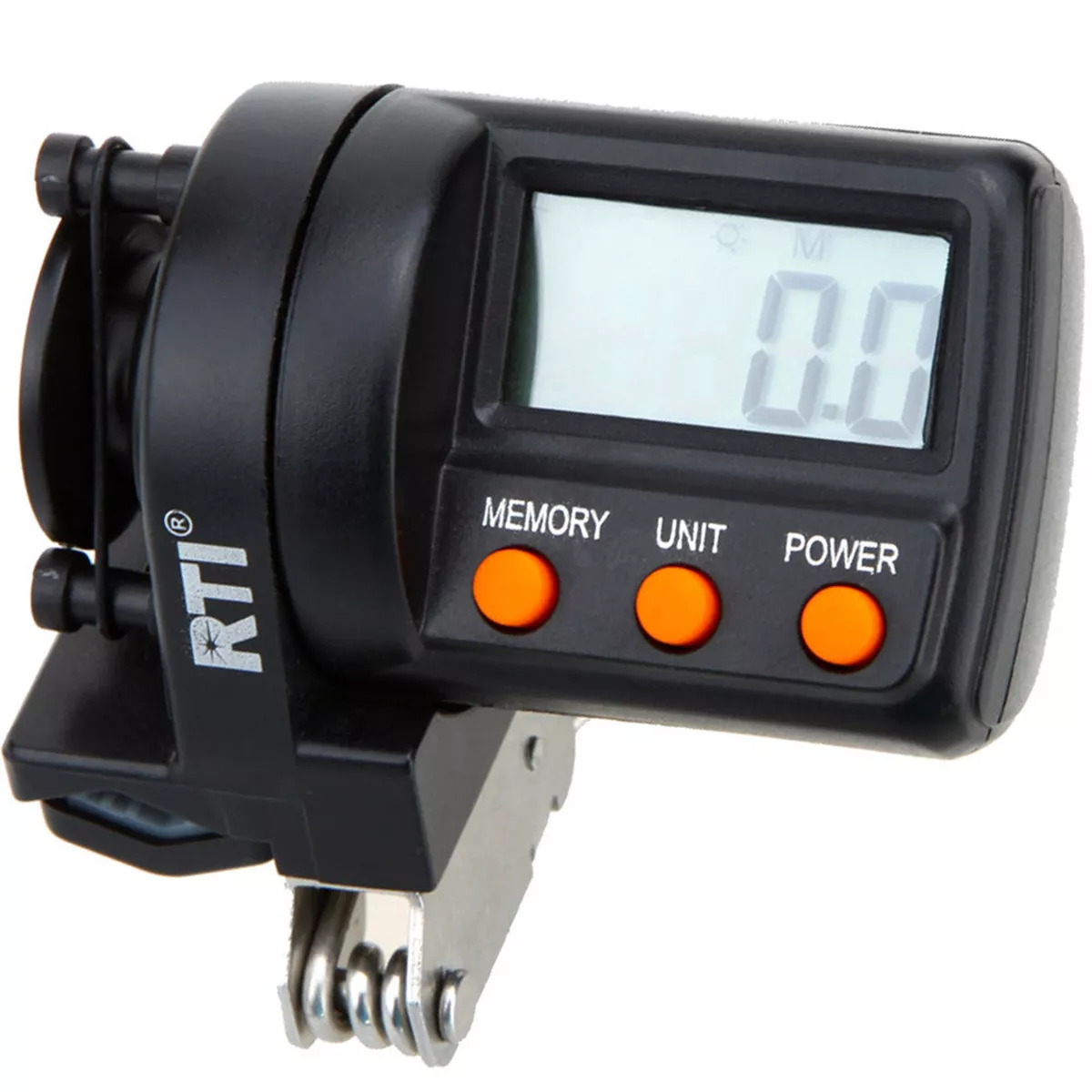 RTI 999.9m Digital Fishing Line Counter LED Screen Clip on Gauge