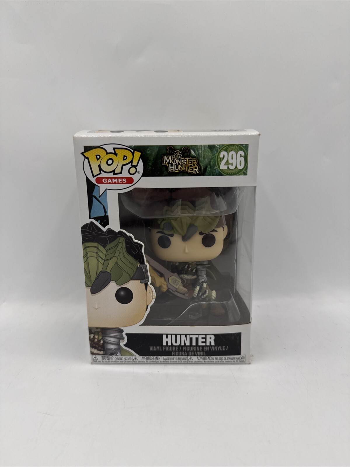Funko POP! Games: Monster Hunter - HUNTER #296 Vaulted Figure