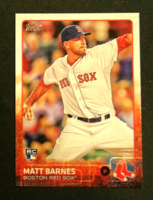 2015 Topps, Boston Red Sox - MATT BARNES (RC) 