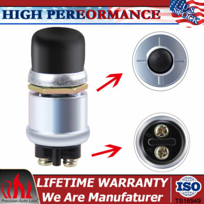 New 12V Waterproof Car Boat Track Switch Push Button Horn Engine Start Starter