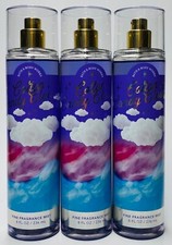 3 Bath Body Works COTTON CANDY CLOUDS Fine Fragrance Mist Spray